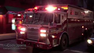 FDNY Rescue 1 Responding with Twin Air Horns [upl. by Zicarelli975]