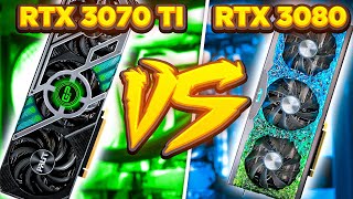 Сравнение RTX 3080 и RTX 3070 Ti Palit GeForce GamingPro [upl. by Akirre]