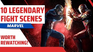 10 Legendary Marvel Fight Scenes Worth Rewatching [upl. by Einahteb]