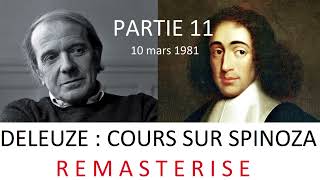 Gilles Deleuze  cours sur Spinoza n°1114 remasterisé en 2023 [upl. by Halfon]