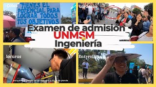 ¡Así se Vivió la Experiencia del Examen de Admisión 20241 en la UNMSM ingeneria 🎓📚 [upl. by Lindholm]