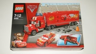 Lego Cars 2  8486 Macks Team Truck New 2011 [upl. by Chas488]