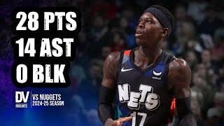 Dennis Schröder vs Nuggets 28 pts 14 ast 0 blk  Oct 29 2024  Regular Season [upl. by Tlaw]