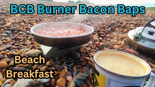 BCB Burner Bacon Baps  Beach Breakfast [upl. by Marje363]