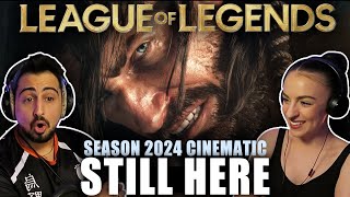 THIS WAS INSANE 🔥 Still Here  League of Legends 2024 Cinematic REACTION [upl. by Deys]