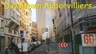 Downtown Aubervilliers  4K Driving French region [upl. by Milena]