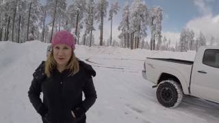 Snow Day on The Mogollon Rim in Arizona [upl. by Lraed720]