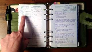 Back in my Franklin Covey Compact planner take a look [upl. by Tome]