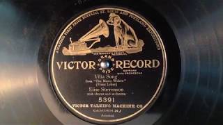 Vilia song  Elise Stevenson  1908 [upl. by Laubin205]