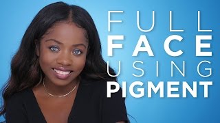 Full Face Using Pigment [upl. by Gardie]