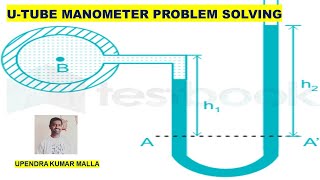 U  Tube Manometer Problem Solving  U Tube Manometer  Manometers  Types of Manometers  Telugu [upl. by Buyers]