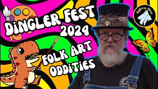 Dingler Fest 2024 Folk Art Oddities Banjo Boy [upl. by Ellebasi]