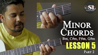 Learn Minor Chords Easily In Nepali With Guitar Lesson 5  Bm Cm Fm Gm  Master Your Skills [upl. by Enylorac387]