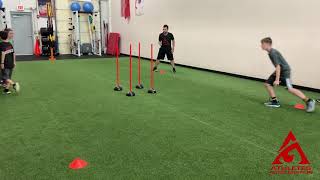 4 x 4 x 4 Drill for Speed and Agility [upl. by Eiramlatsyrk505]