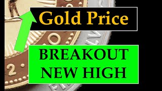 Gold Price Forecast  New Record High Breakout [upl. by Marrin17]