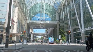 Seattle Drives Downtown Seattle Seventh and Eighth Avenue Loop Friday Afternoon June 2024 [upl. by Marte49]