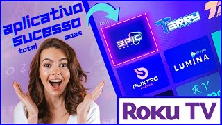 🔷️ Epic Play O aplicativo Mais Popular da História chega na Roku tv Lg e Samsung [upl. by Frissell]