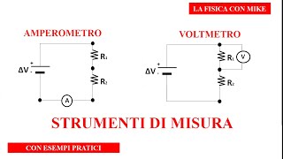 AMPEROMETRO E VOLTMETRO [upl. by Eenar48]