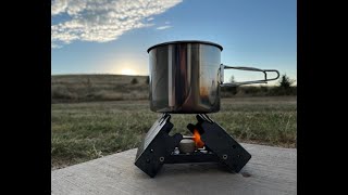 Battle of the Pocket Camp Stoves Esbit Ultralight VS Coghlans Emergency Camp Stove [upl. by Wallache]