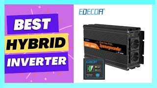 EDECOA 1500W 2500W pure sine wave power inverter [upl. by Anauqes]