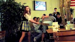 Hofbrauhaus Las Vegas Spanking  Paddling [upl. by Kina]