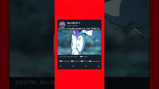 GOKU KAMEHAMEHA ON FRIEZA dragonball ytshorts viralshort TechnoGamerzOfficial [upl. by Berky]