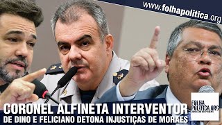 Coronel Naime alfineta interventor de Flávio Dino na CPMI e Marco Feliciano detona injustiças de [upl. by Michael824]