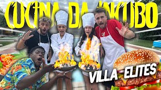 CUCINA da INCUBO in VILLA ELITES Fiusgamer e Giuseppina VS Pierino e Eleonora [upl. by Nitsugua]