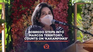 Robredo steps into Marcos territory counts on ‘Kakampinks’ [upl. by Fredkin270]