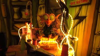 Hocus Pocus Hall Walk Through POV  Chessington World Of Adventures 20032018 [upl. by Suirtimid]