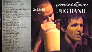 Provincetown Jug Band Live  The Blue Plate 21388 [upl. by Docile562]