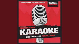 My Love Originally Performed by Petula Clark Karaoke Version [upl. by Geddes]