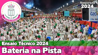 Mangueira 2024  Pista  Ensaio Técnico  Samba ao vivo  ET24 [upl. by Ummersen]