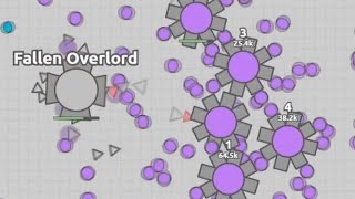 Diepio  Multiboxing Octotanks Vs Fallen Overlord [upl. by Cherish]