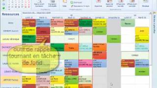 Logiciel de Planning Pro 71 version 2009 [upl. by Jimmy299]