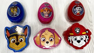 PAW PATROL EGGS AND BOXES UNBOXING ASMR🤩 Satisfying Opening Video  No Talking [upl. by Vivica]