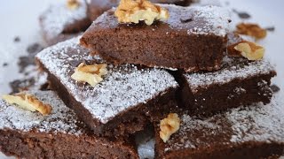 BROWNIES SELBER MACHEN GESUND amp OHNE MEHL  TUTORIAL [upl. by Saeger239]