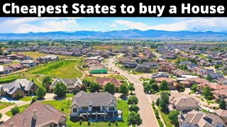 15 States to Buy Cheapest House Property in USA [upl. by Tigirb]