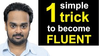 1 Simple Trick to Become Fluent in English  the JAM Technique  How to Be a Confident Speaker [upl. by Ahsiemat]