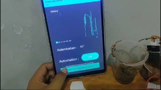 IOT ESP 32 BLYNK SOIL SENSOR MOSTURE AUTOMATION [upl. by Sabian]