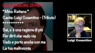 Una ragione di più  Mino Reitano 1969  Karaoke 1  Tributo Canta Luigi Cosentino [upl. by Elletsirk]