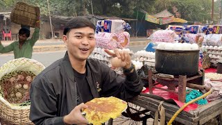 NEMU PENJUAL TELOR KELILING TERUS CHALLENGE DATENGIN PENJUAL TELOR PINGGIR JALANAN MINTA MASAKIN😂🤤 [upl. by Auqinu]