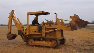 931 Caterpillar track loader with backhoe attachment [upl. by Kaitlynn72]