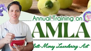 AMLA  ANTI MONEY LAUNDERING ACT OF 2001 TRAINING MODULE [upl. by Linker]