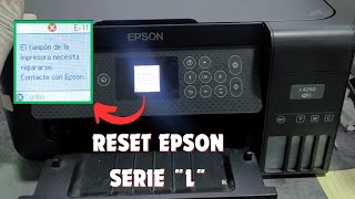 Reset Epson L4260  El Tampon de la impresora necesita repararse [upl. by Gilbertine]