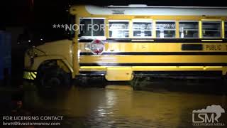 5212019 Collinsville Ok Flash Flooding leaves many places in town under water water rescues [upl. by Ahs]