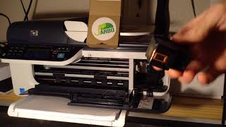 JARBO REFURBISHED INK CARTRIDGE DEMONSTRATION AND REVIEW [upl. by Zebulen]