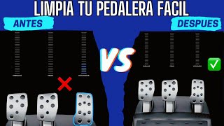 Tu Pedalera LOGITECH se ACCELRA O FRENA SOLA Aquí te muestro como limpiarla rápido y fácil [upl. by Aicilet]