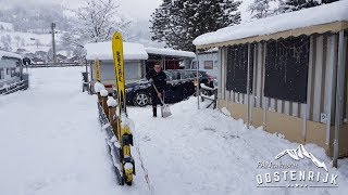 CampingWelt Brixen im Thale sneeuwrijk 17 december 2017 [upl. by Sugna424]