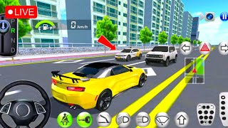 3D Driving Class Simulation  Funny Police Officer Refuel His Super Car Gas Crazy Driving Gameplay [upl. by Hasseman489]